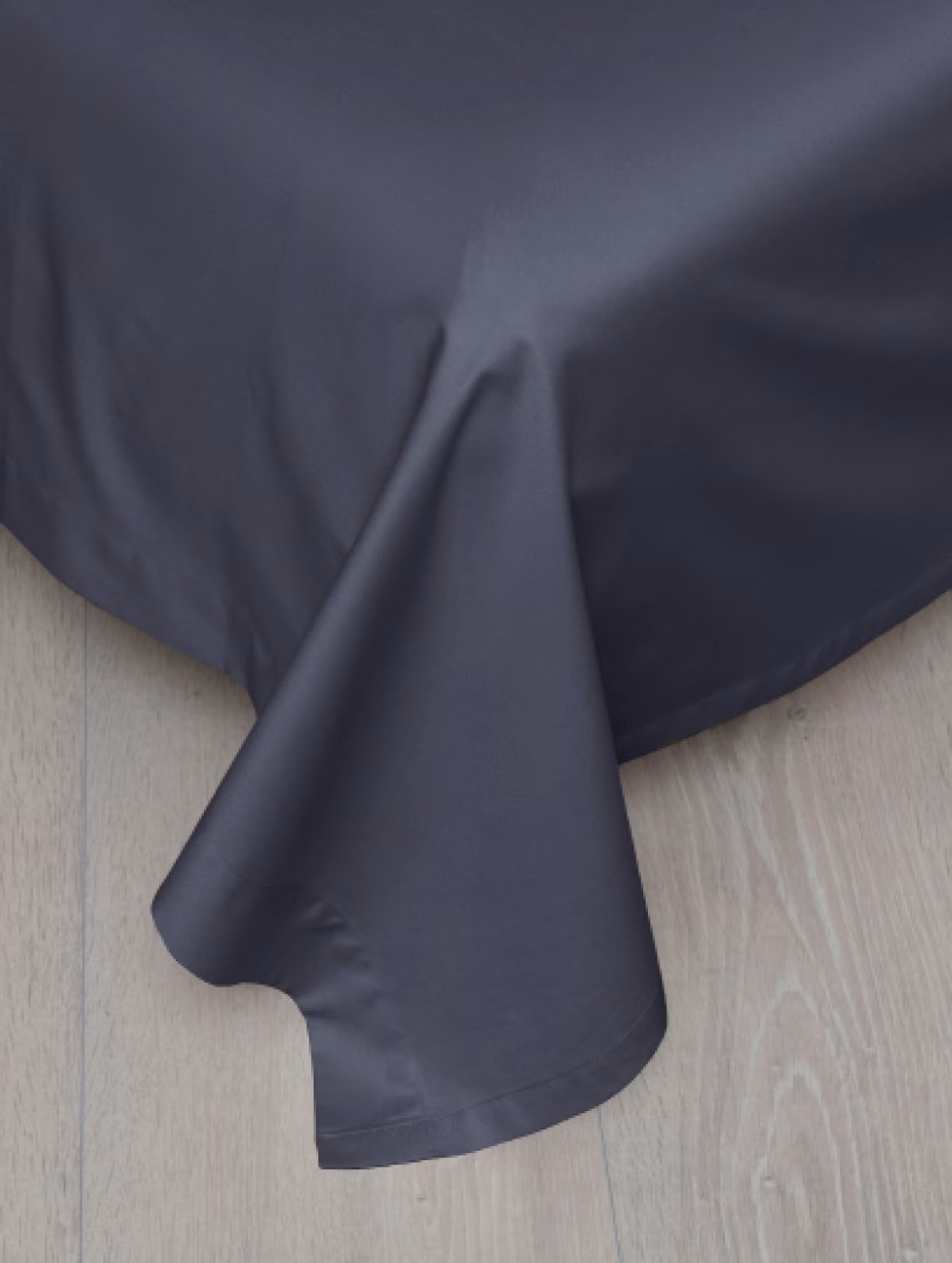 Elegance flatt laken mørk blå