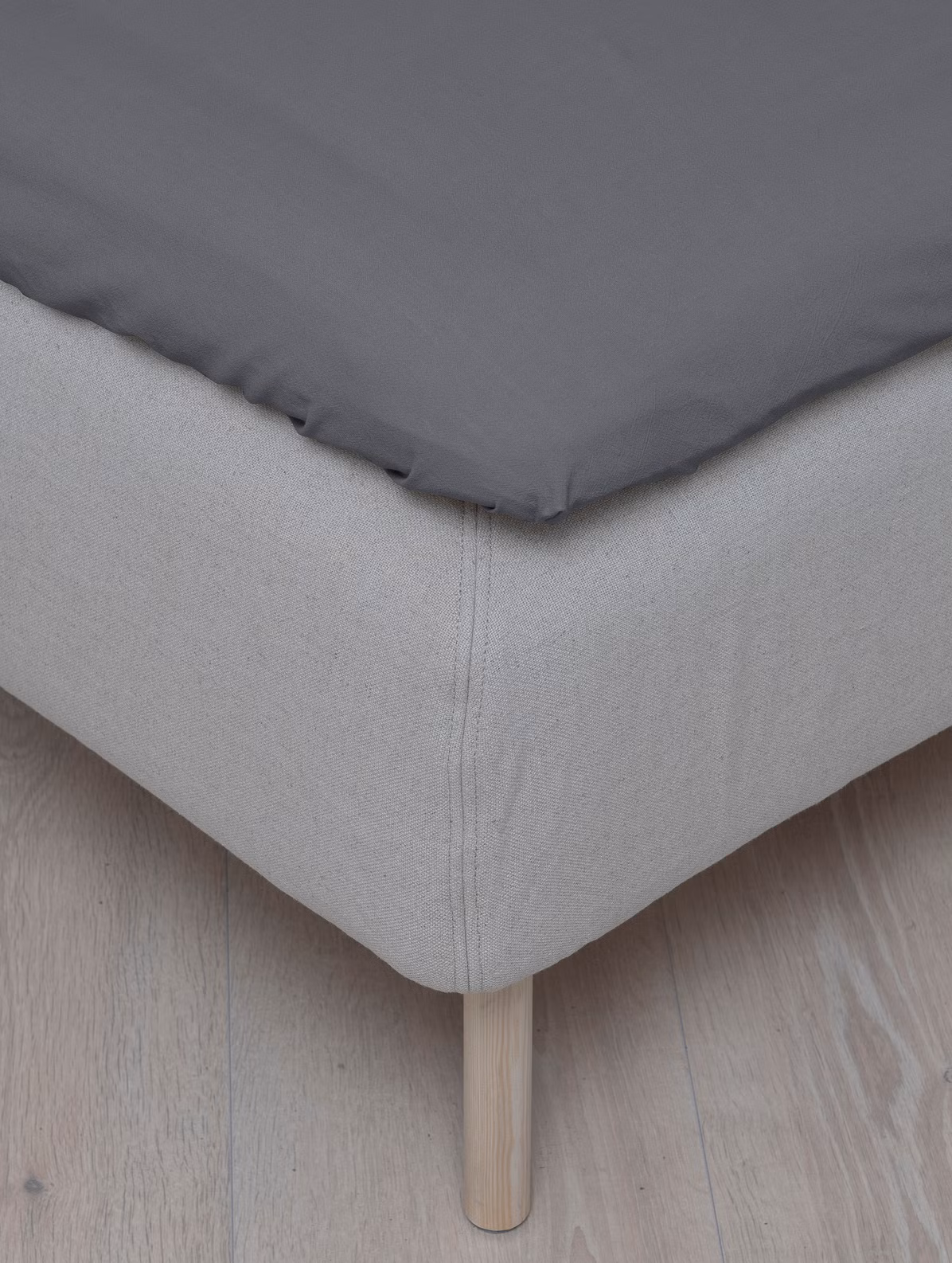 Stretchlaken mørk grå