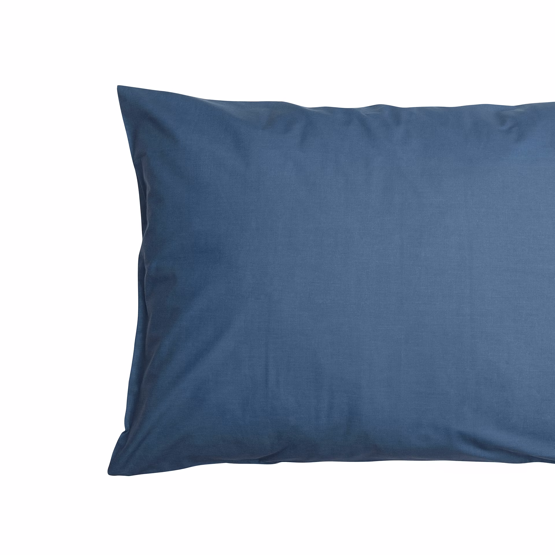 Hotellputetrekk sateng blå