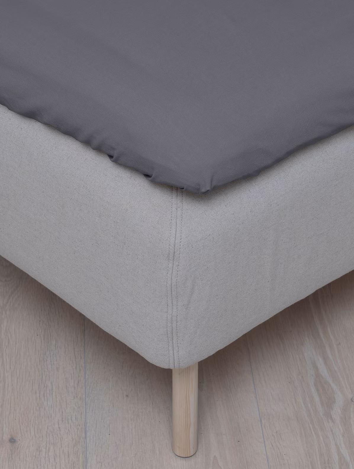 Splittlaken jersey mørk grå