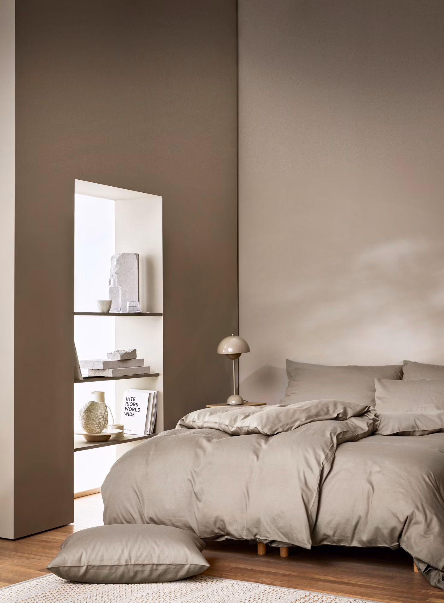 Harmoni sengesett beige