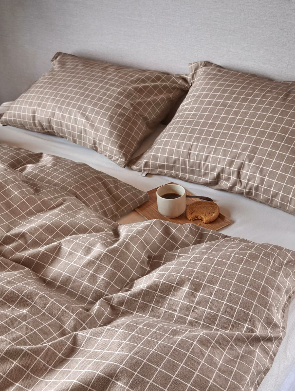 Storm sengesett karamellbrun