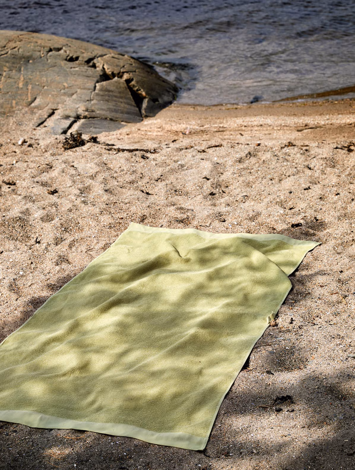 Holiday håndkle dempet lime